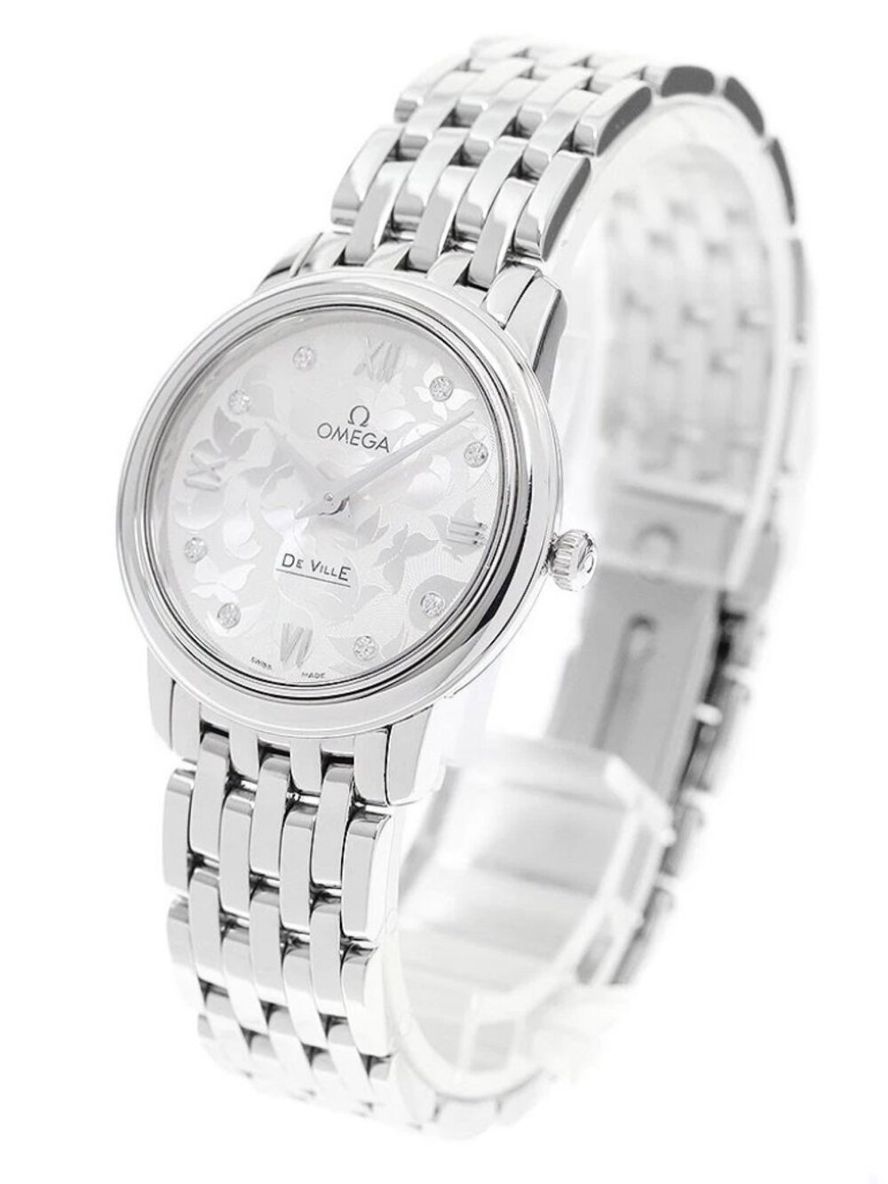OMEGA De Ville Prestige Butterfly 424.10.27.60.52.001 8P diamond Quartz_956155